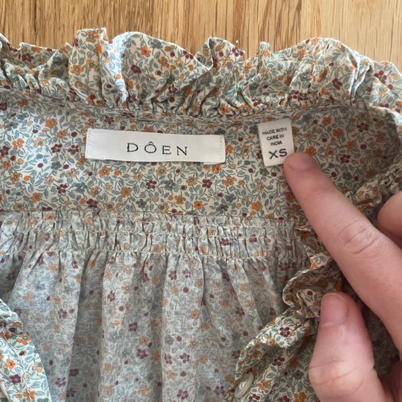 Doen Rose Top Mustard California Wildflower - Picture 3 of 8